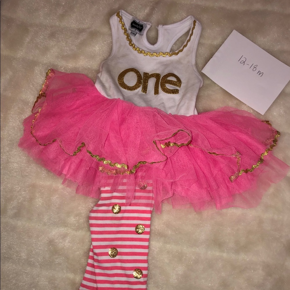 Mud pie bday outfit. Long pants